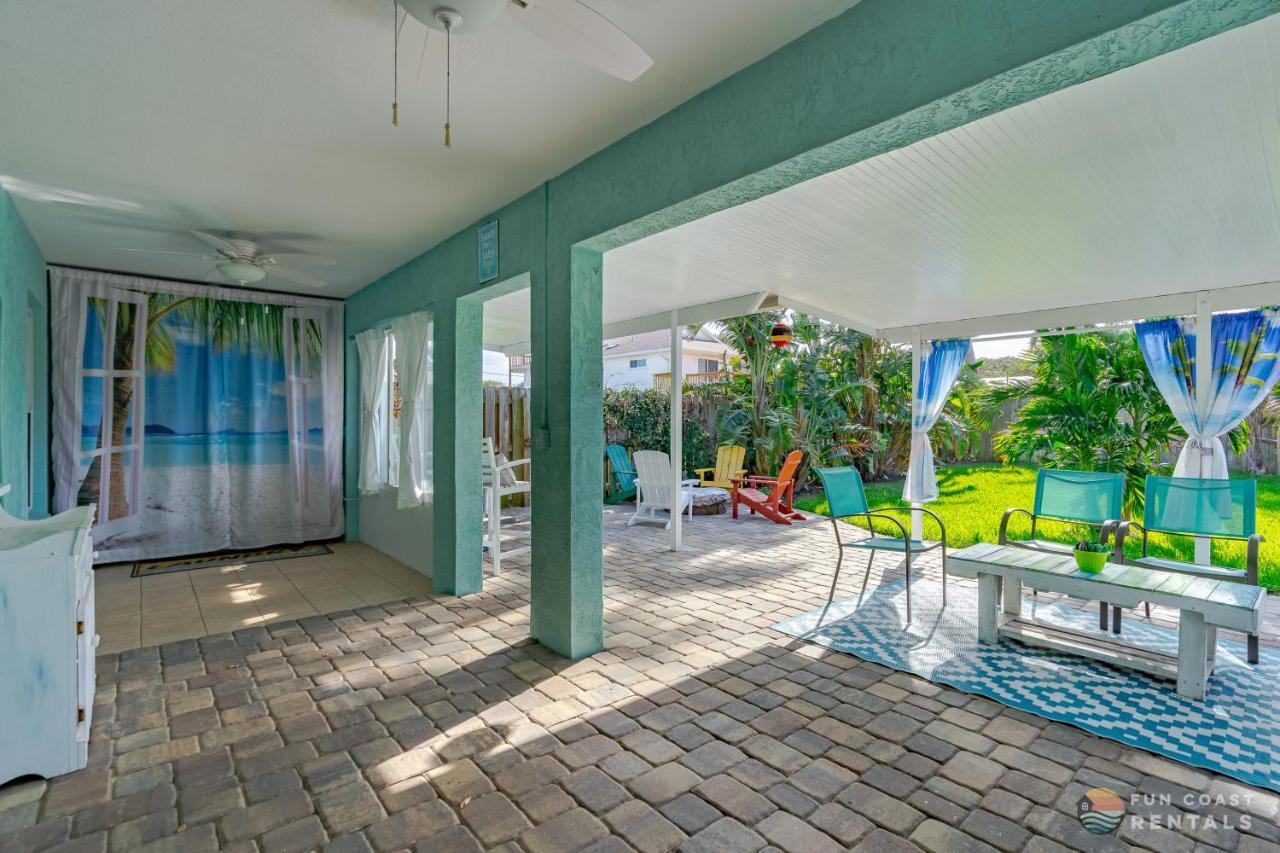Dog Friendly Home Wprivate Fenced Yard, Garage & Fire Pit Steps To The Beach! New Smyrna Beach Exterior foto