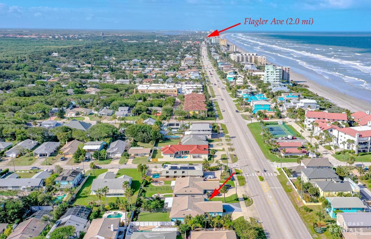 Dog Friendly Home Wprivate Fenced Yard, Garage & Fire Pit Steps To The Beach! New Smyrna Beach Exterior foto